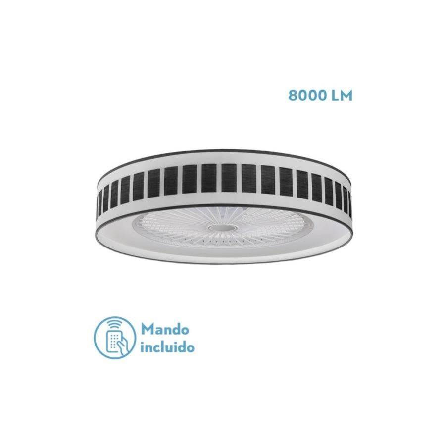 Bluearth Ventilatore Per Cyclette Modello 6 – Clip-on Ricaricabile USB, 3 Velocità, Fino A 10 Ore Di Autonomia