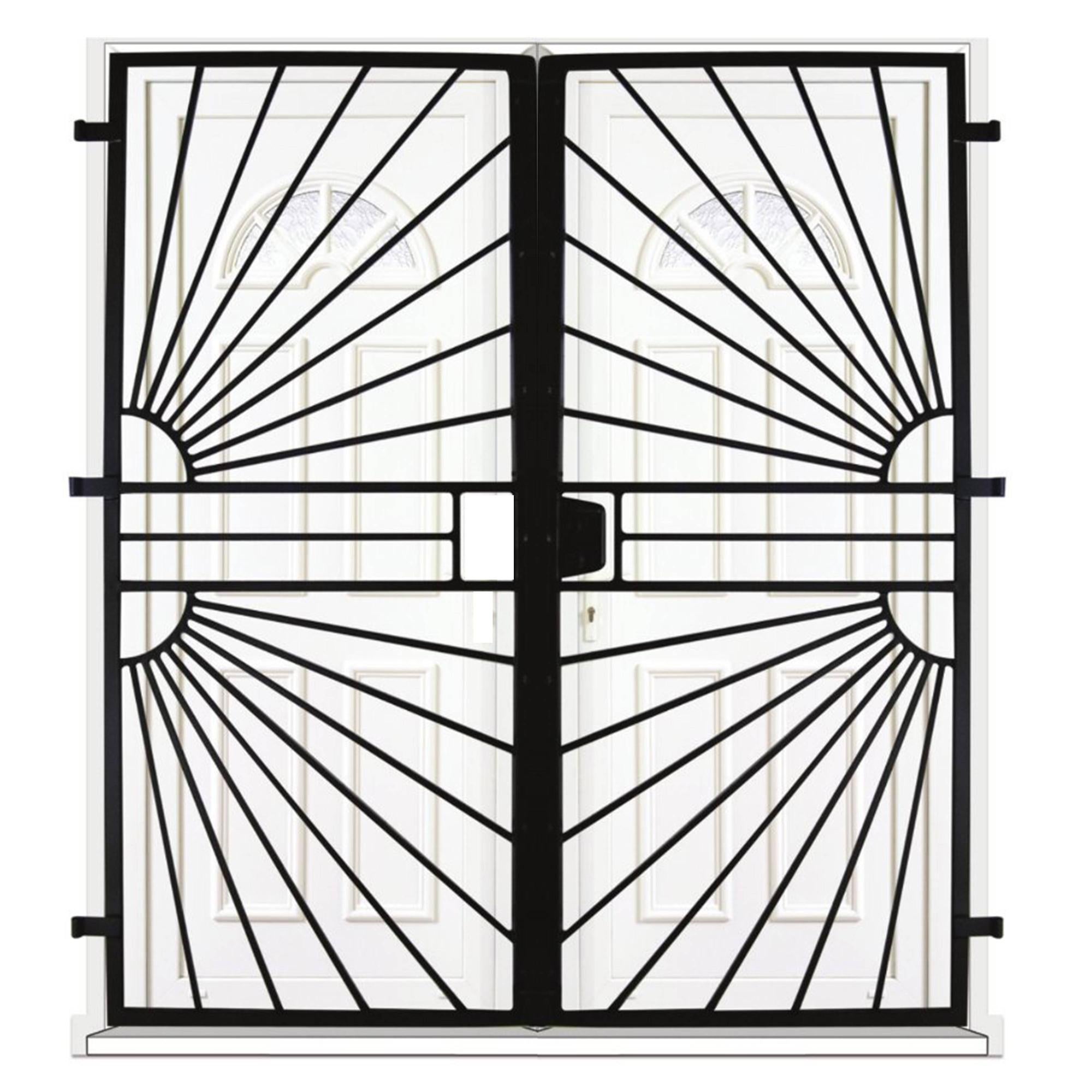 Grid della porta solare 2 foglie per scatola h = 210 cm x l = 120 cm