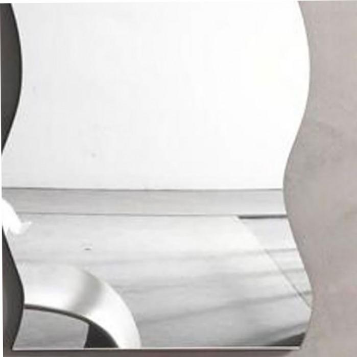 Better Bevel Specchio Ottagonale 50x71 Cm - Senza Cornice, Bordo Smussato 2.5 Cm, Per Bagno O Parete