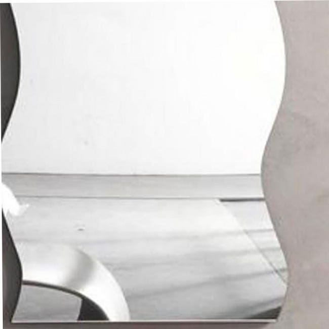 Better Bevel Specchio Ottagonale 50x71 Cm - Senza Cornice, Bordo Smussato 2.5 Cm, Per Bagno O Parete