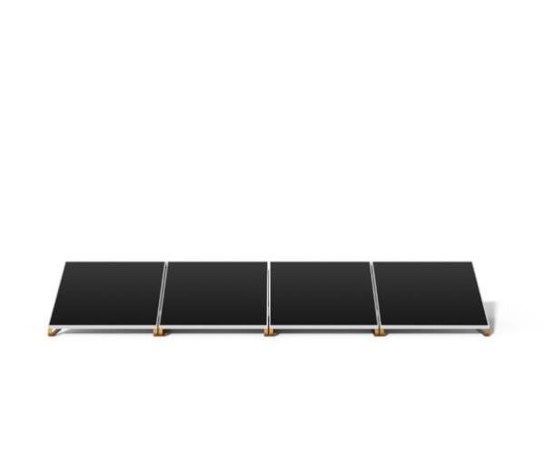 Kit Barra Di Terra In Rame Da Parete LBY - 12 Posizioni, 6x50x250 Mm, Per Quadri Elettrici BT/MT