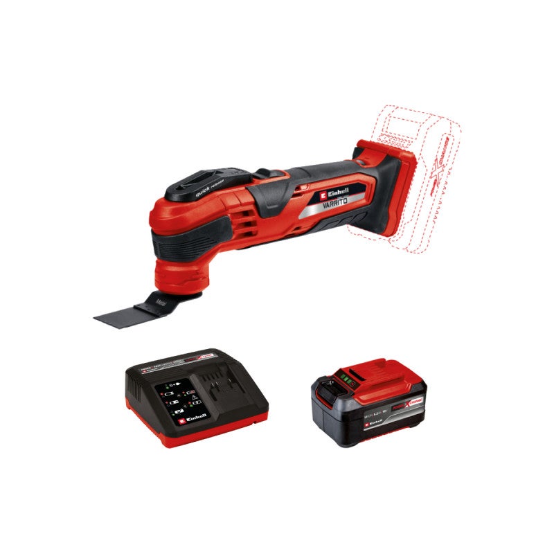 Pack EINHELL Outil Multifonctions 18V Power X-Change - VARRITO ...