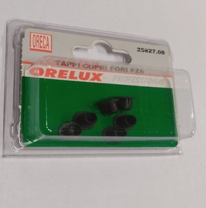 10 Tappi Copriforo 5mm IROX Nero Plastica Testa 7mm Tappo Copri foro :  : Fai da te