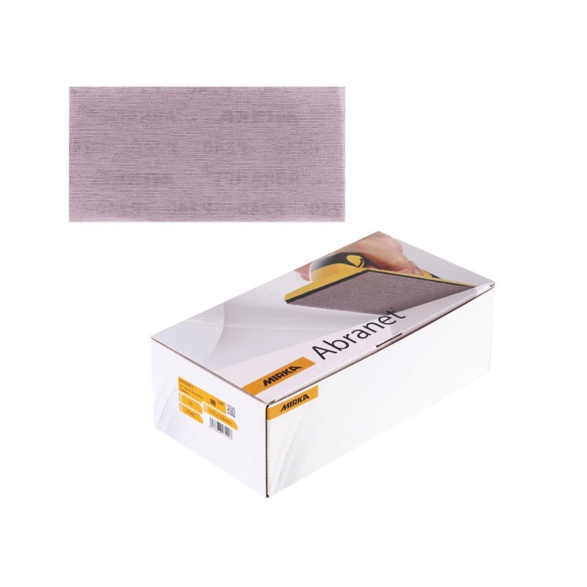 Pack De 10 Feuilles Abrasives Auto-agrippantes Silverline – Grain 80, 115 X 230 Mm – Pour Ponceuses