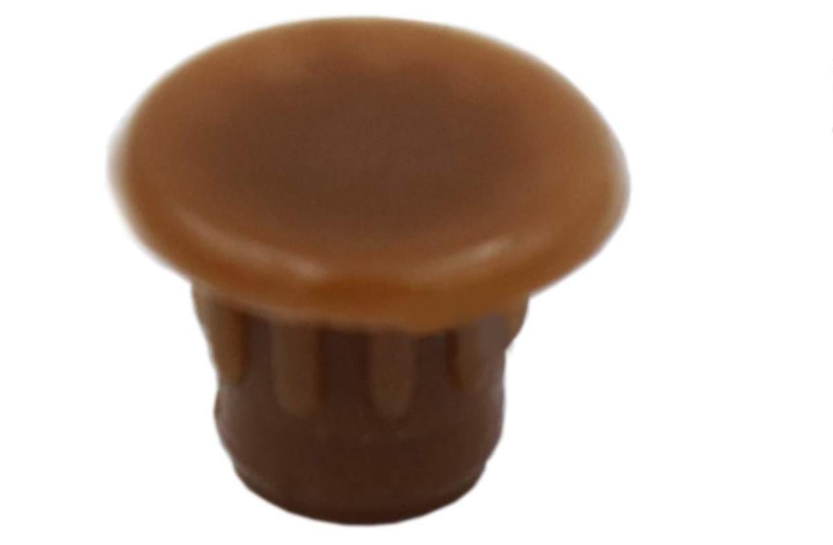 Set 262 Tappi Copriforo In Plastica - Diametri 5-25 Mm, Per Armadi, Mobili, Macchine, Nero, Tipo A Incasso