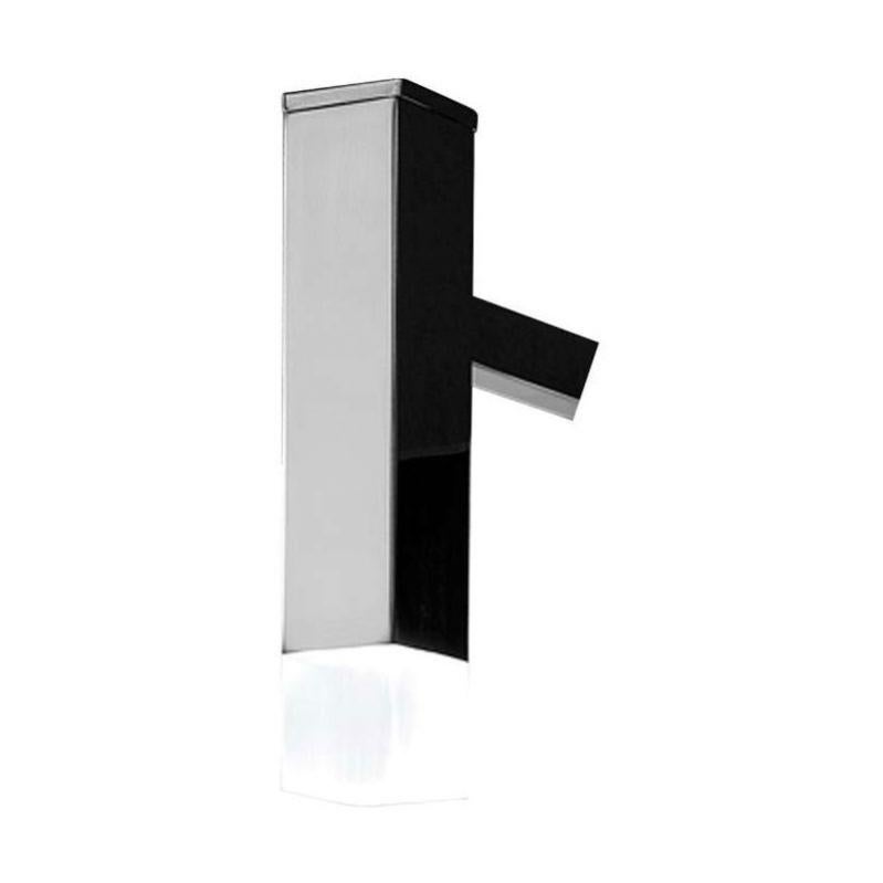 BRILONER Lampe LED Miroir Salle De Bain 40cm - 6W Blanc Neutre - IP44 - Montage Murale Ou Armoire - Noir