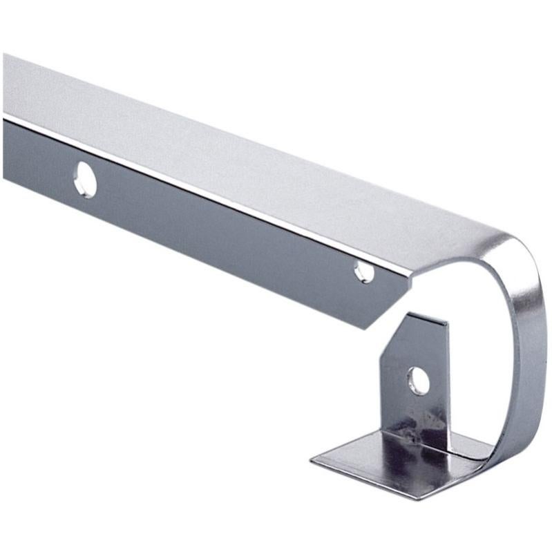 Jonction de plan de travail Décor Argent Epaisseur 1,1 mm Hauteur 20 mm Largeur