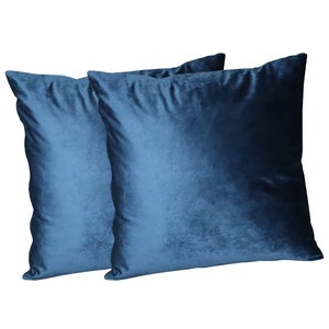 Housse de coussin rectangulaire (50 cm) Prusseor Bleue - Déco