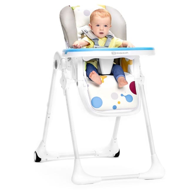 Kinderkraft Chaise haute pour bébé YUMMY Multicolore Kinderkraft