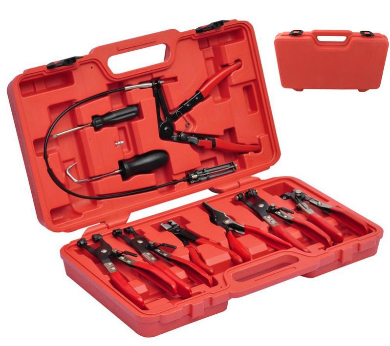 Aerzetix - C59080 - Set di 15 punte di cinghia con griffe a crimpare Aerzetix - C59080 - Set di 15 punte di cinghia con griffe a crimpare