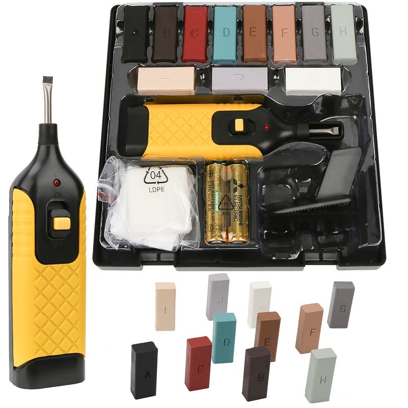 Kit d'outils de Réparation de Carrelage en Céramique, Kit d'outils  Multifonctions pour la Réparation de Carreaux de Remplissage