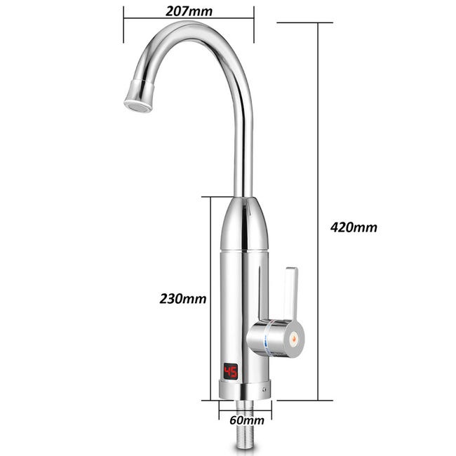 Torneira elétrica do banheiro do faucet do líquido de água quente imediato  de Briwellna - China Torneira e misturador preço
