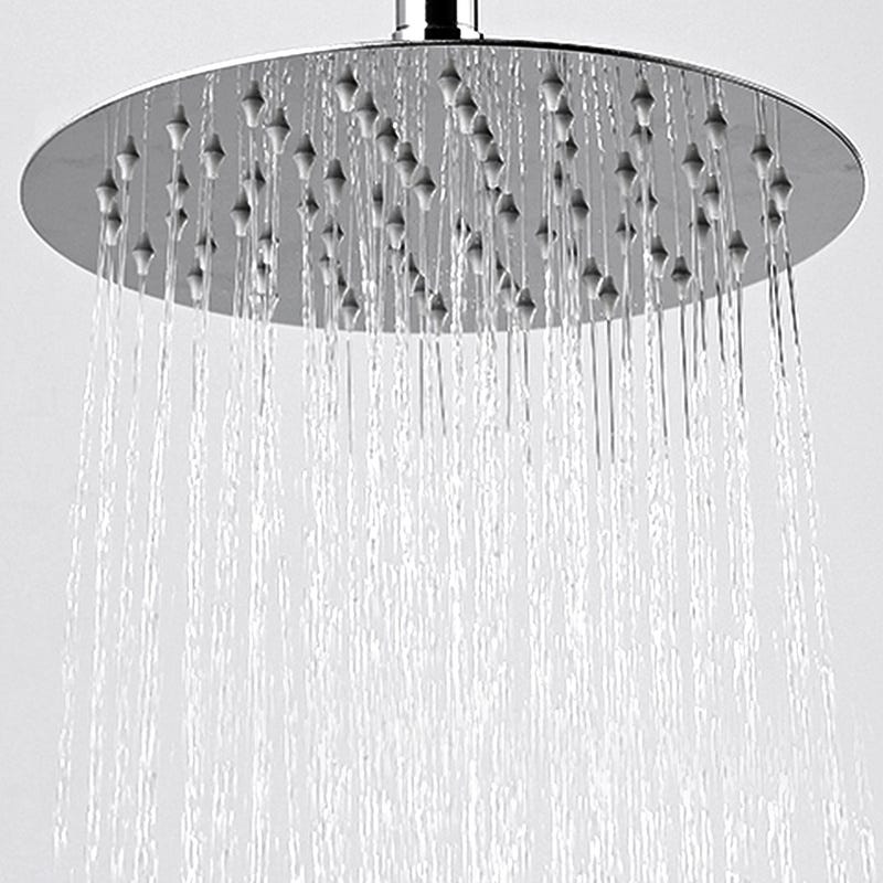 Soffione doccia in acciaio inox Soffione doccia a pioggia Soffione doccia  benessere V304 20cm