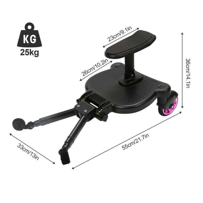 P dale de Poussette Marche Pied Poussette Planche de poussette