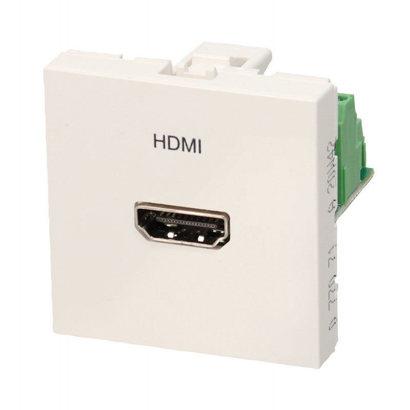 Prise HDMI Murale avec connectique sur bornier vis