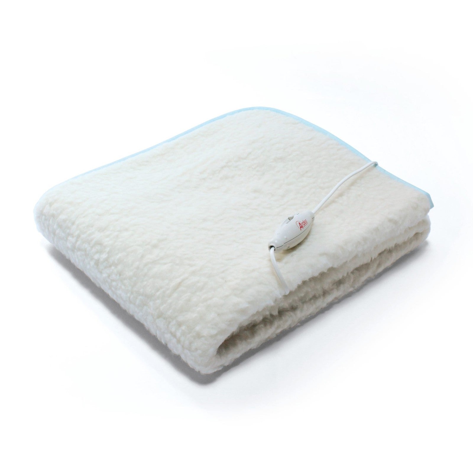 Ardes  Ar4F11 Scaldaletto Singolo Elettrico Morfeet Coperta Riscaldante  60W, Scaldaletto Singolo Elettrico 2 Zone Calde, Termocoperta Singola  Elettrica 100% Pura Lana, Bianco : : Salute e cura della persona