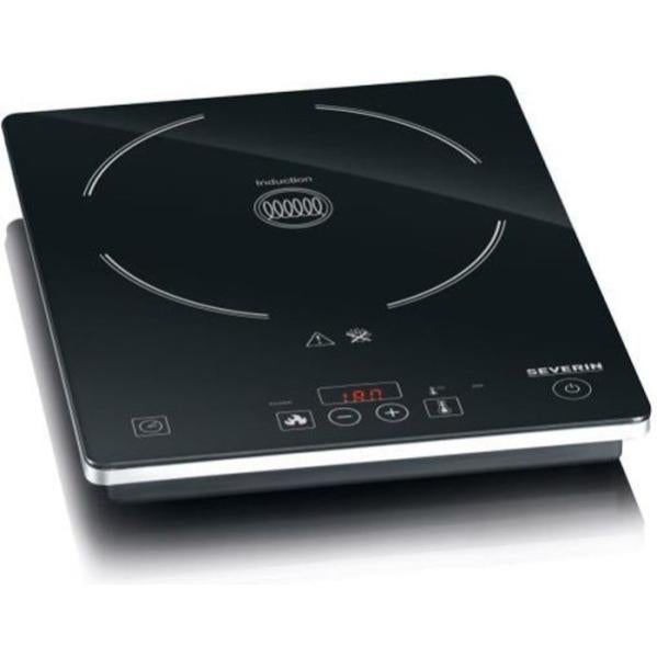 Plaque de Cuisson Mobile Electrique SEVERIN KP1071 a induction Noir Leroy Merlin