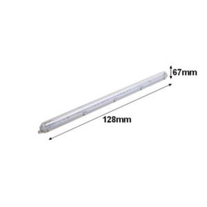 NCC-Licht Lampe LED pour pièces humides - 120 cm - 1 tube T8 de 18 W - 840  - Blanc neutre - 4000 K - IP65 : : Luminaires et Éclairage