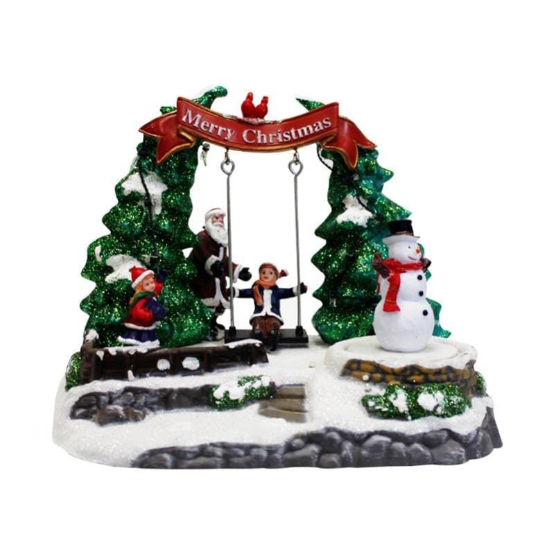 Village de noel lumineux top et musical