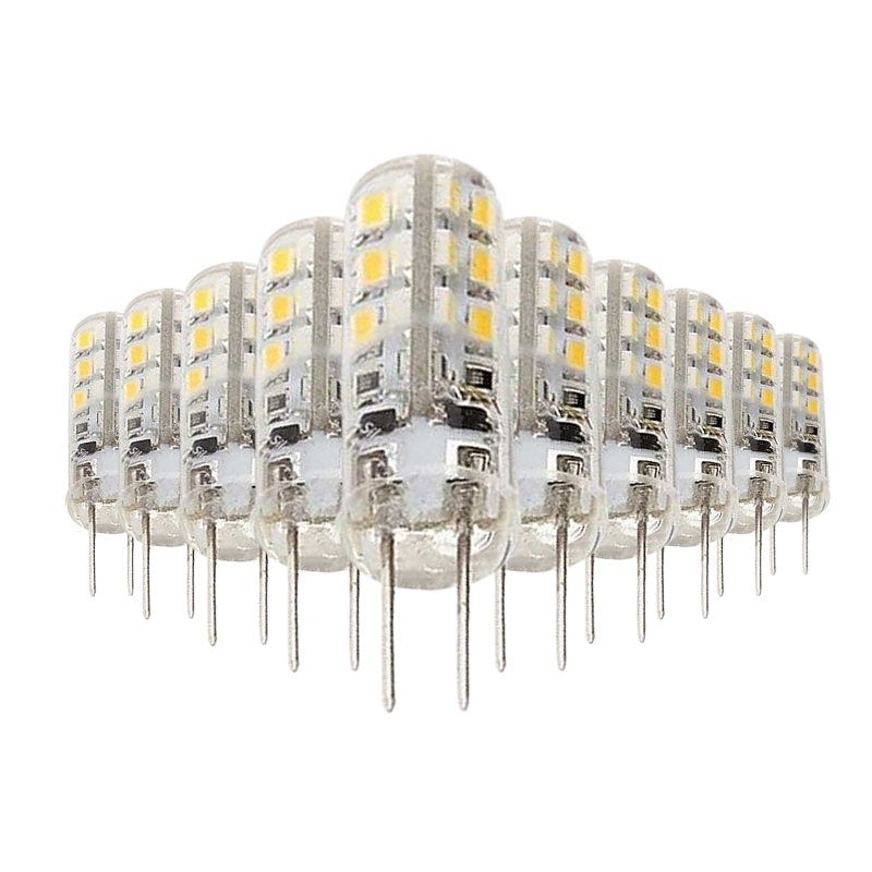 Ampoule LED G4 2W 12V SMD2835 24LED 360° (Pack de 10) - Blanc Froid 6000K -  8000K - SILAMP