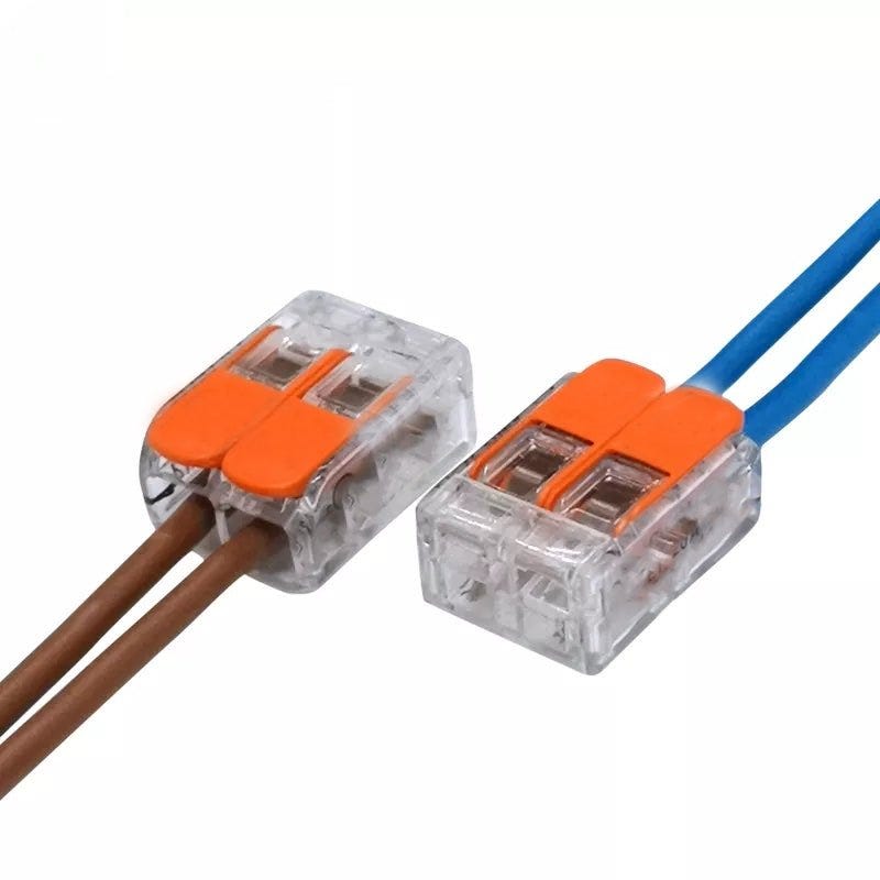 Installer un domino électrique ou connecteur Wago