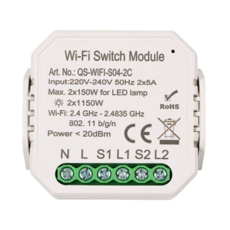 Module Interrupteur pour Volet Roulant - Unité / Wifi - SILUMEN