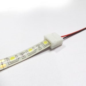 Connecteur pour ruban LED dc mâle noir et vert - RETIF