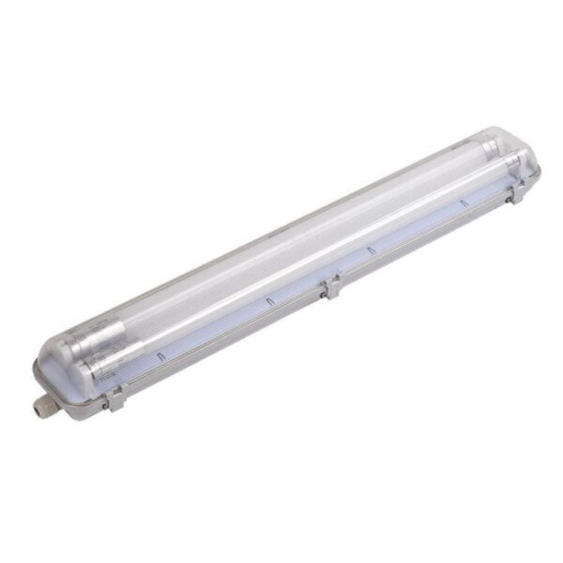 Kit Réglette LED IP65 + Tube Néon 120cm - Éclairage LED Étanche