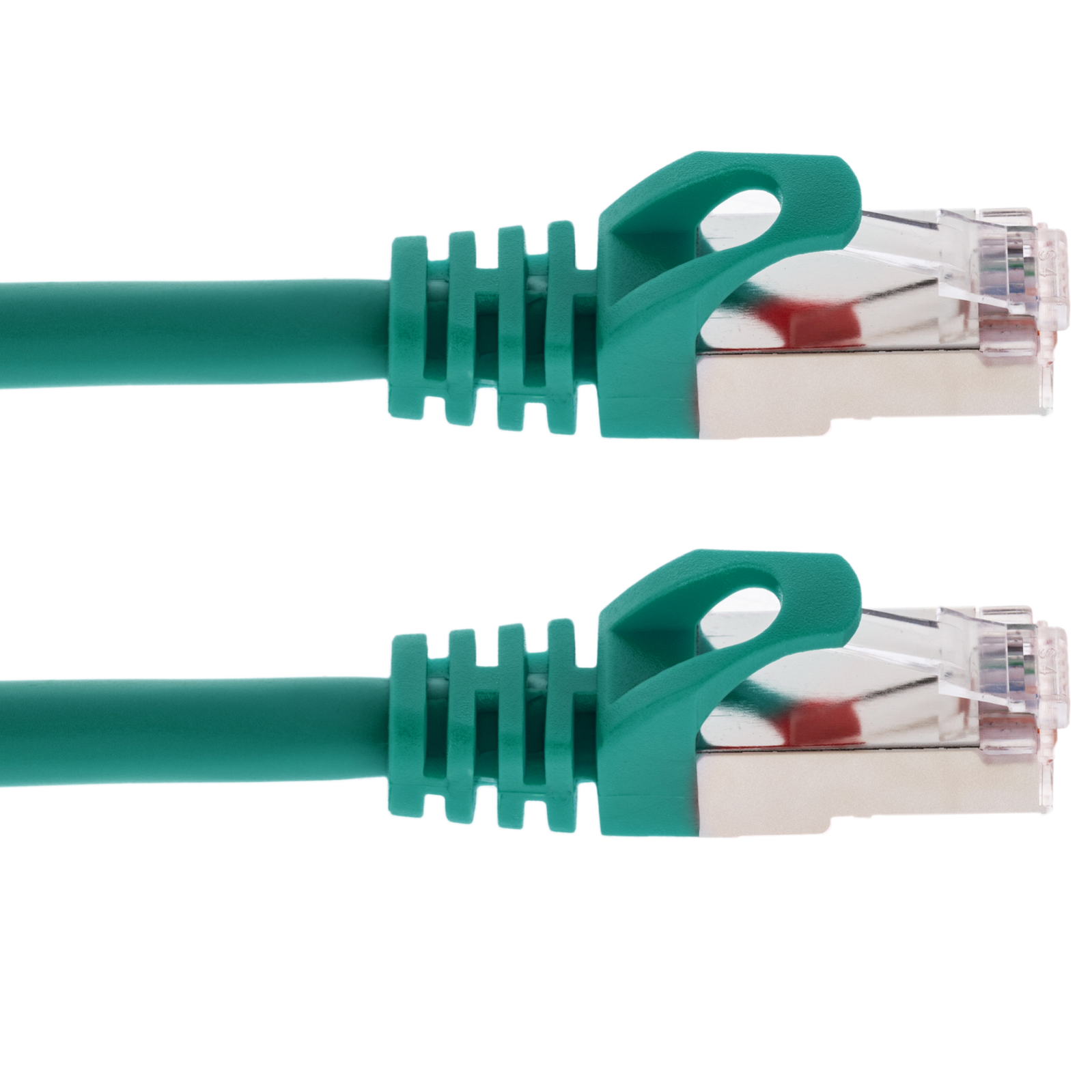 Câble réseau Ethernet FTP Cat.6a vert 2 m - 4