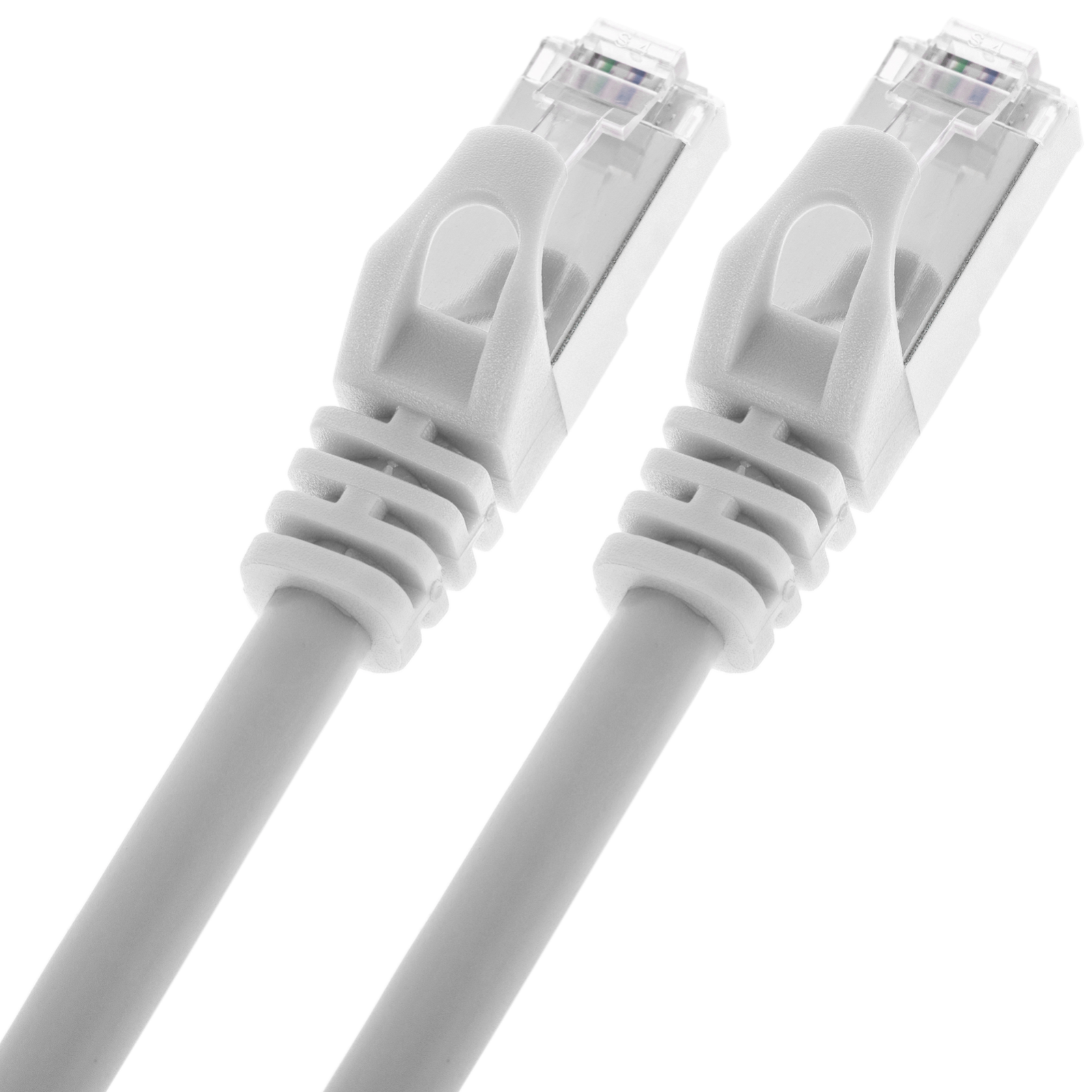 Câble réseau Ethernet FTP Cat.6a blanc 2 m - 5