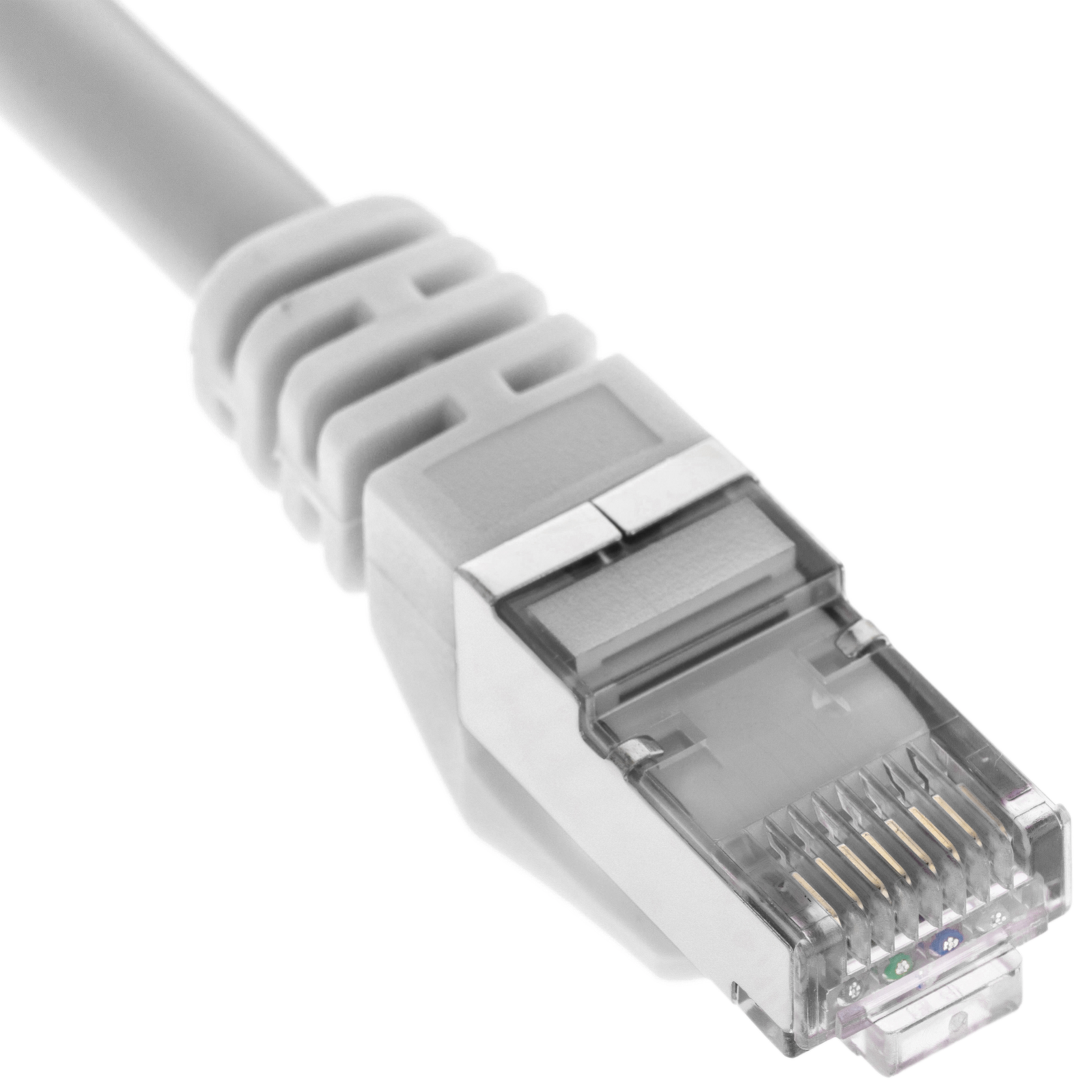 Câble réseau Ethernet FTP Cat.6a blanc 2 m - 2