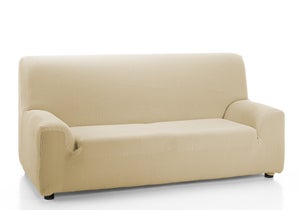 Funda Sofá Relax Bielastica Adaptable Chaise Longue Brazo Corto (250-360  Cm) Beige con Ofertas en Carrefour