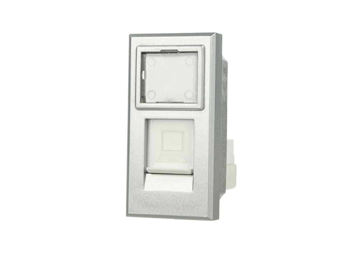 Presa Di Rete Dati Rj45 Cat6 Compatibile Bticino Matix Bianco