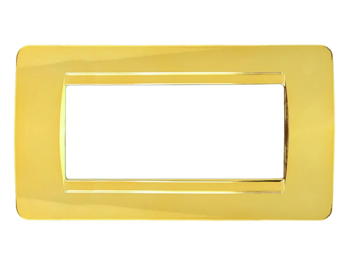 BTicino AM4803GOR Placca 3 Moduli, Oro Lucido - Foto 12