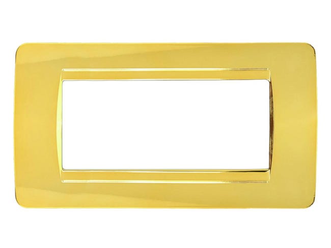 BTicino AM4803GOR Placca 3 Moduli, Oro Lucido - Foto 12