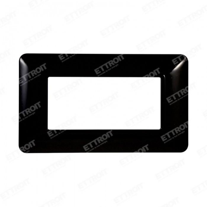 AERZETIX - C24555 - Mascherina telaio adattatore 2 DIN per autoradio