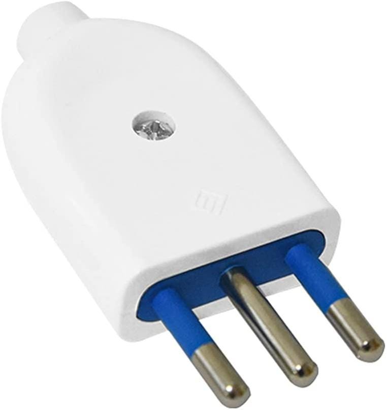 Spina Elettrica 2P T 10A 250V Bianco XSL1002 Leroy Merlin spina-elettrica-2p-t-10a-250v-bianco-xsl1002-leroy-merlin