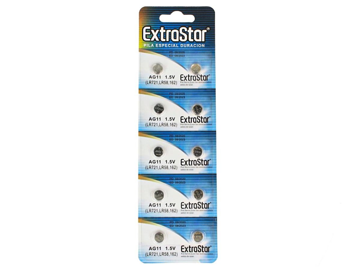 4 Batterie A Bottone AG11 LR721 1,5V – Per Orologi, Telecomandi E Piccoli Dispositivi