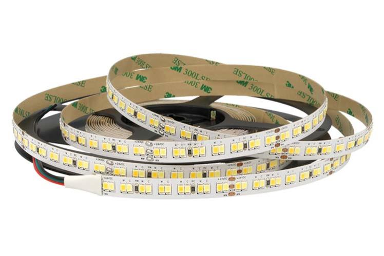 Lighteu® Striscia LED 5m Bianco Variabile 2100K-5100K 24V 112LED/m - Alta Densità E CRI 97