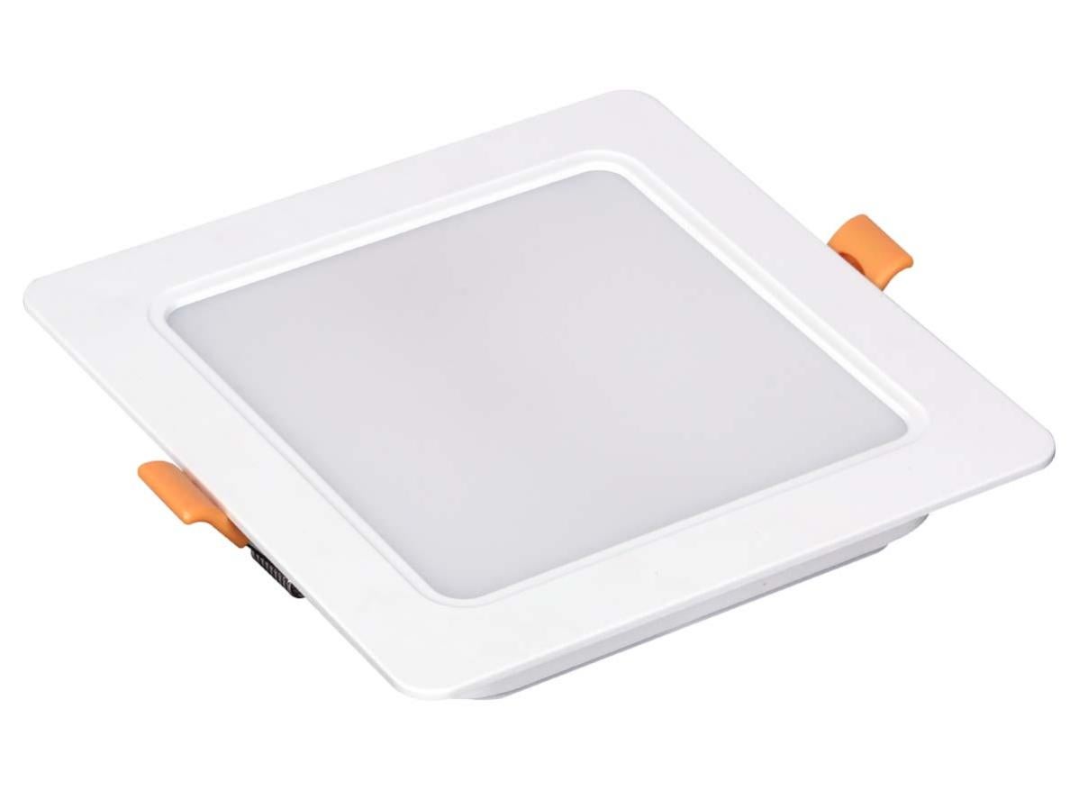 Set 5 Faretti LED A Incasso Quadrati Pegaso 18W 1320 Lumen – Luce Fredda 6000K, Alluminio Ultra Slim Con Driver