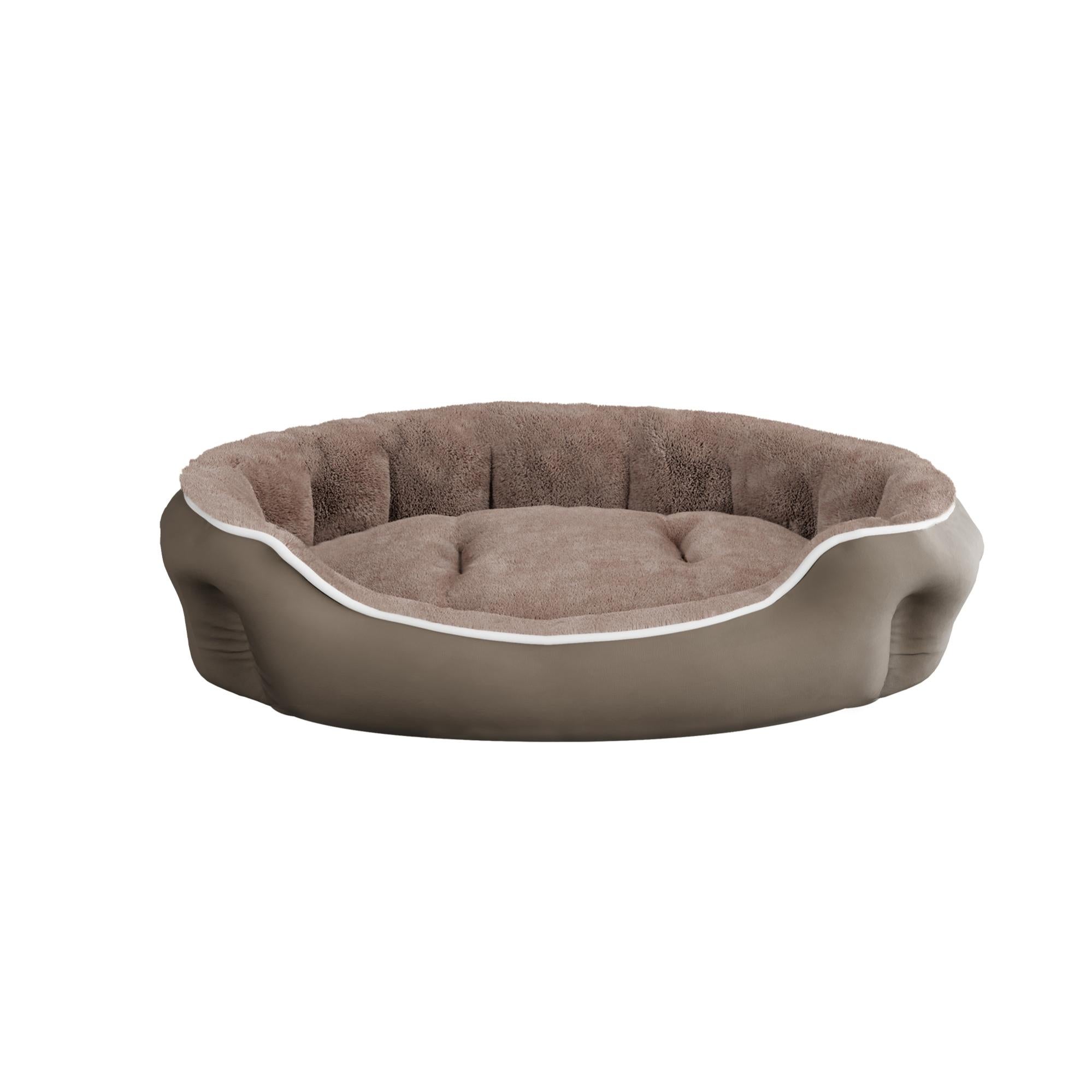 Cuccia Per Cani Sogni E Capricci Toby | 89x64x20cm, Beige, Poliestere, Base Antiscivolo - Foto 5