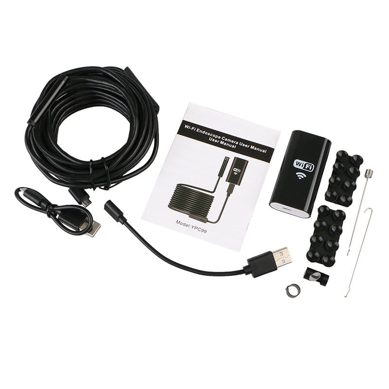 Caméra d'inspection d'endoscope imperméable de l'endoscope USB 3.5