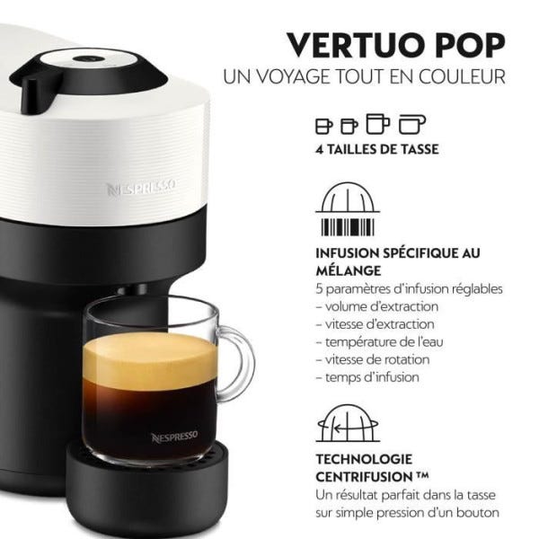Machine Espresso à dosette KRUPS Nespresso vertuo next -…
