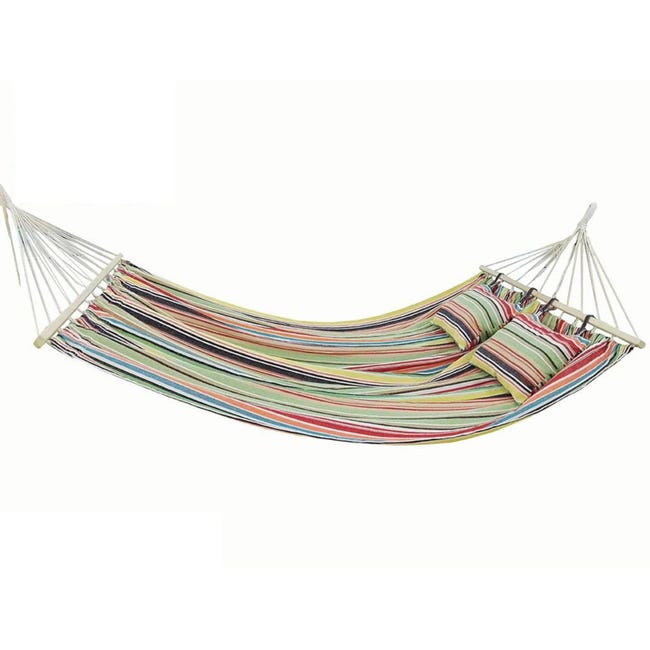 Amaca Altalena Voluxe 150x50 Cm - Impermeabile, Pieghevole, Per Giardino E Cortile, Marrone - Foto 6