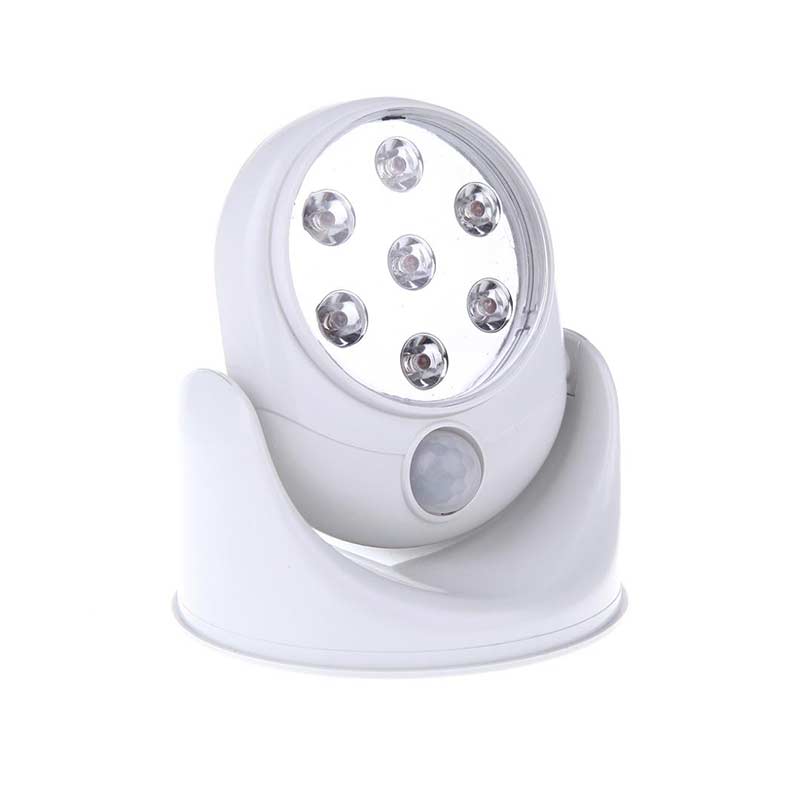 SHOP-STORY - Lampe LED Sans Fil Avec Détecteur De Mouvement Pivotant à 360°  Intérieur Extérieur