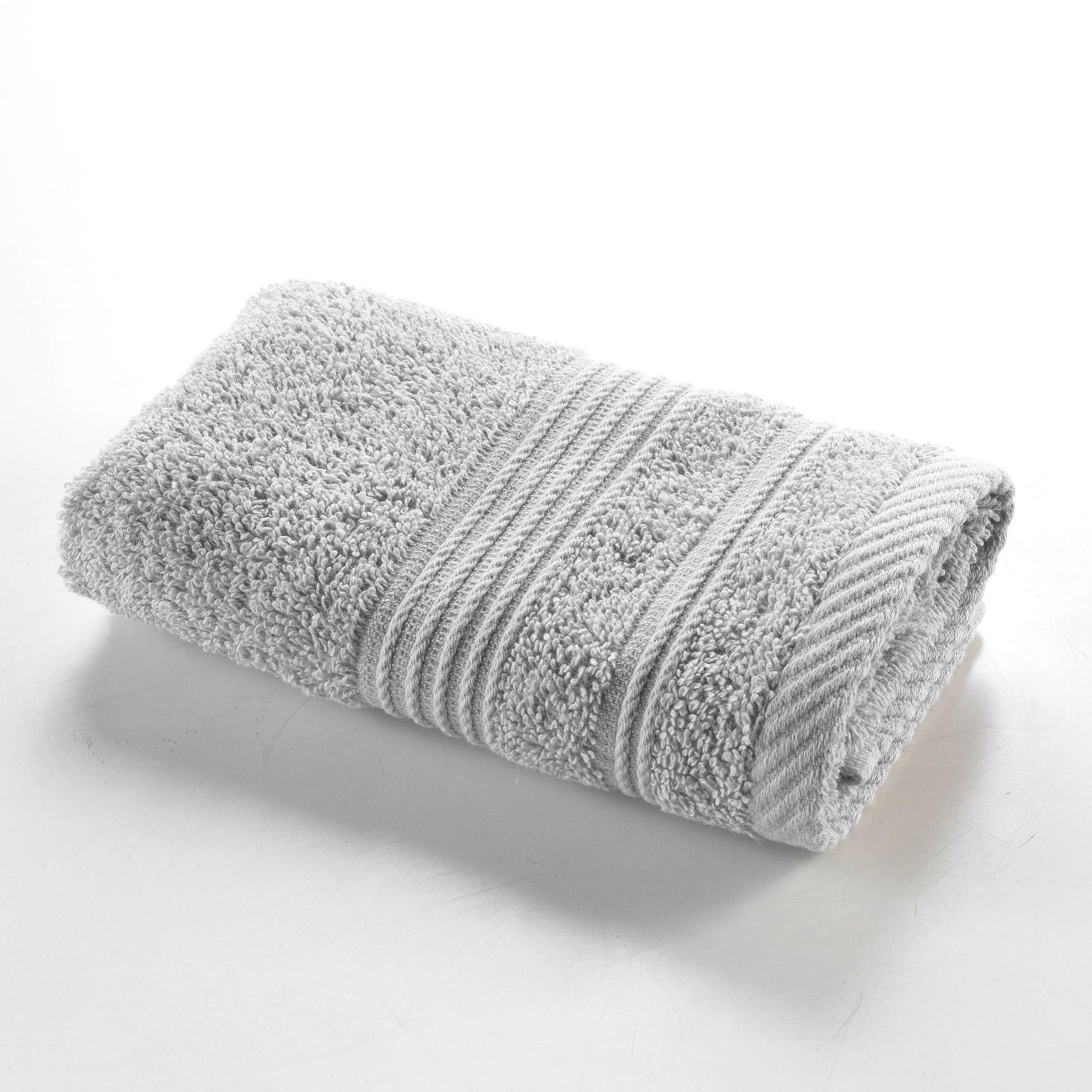 Serviette Invité S.Oliver 30x50 Cm - 100% Coton 600 G/m², Noir, Bordure Sport, Douce Et Absorbante