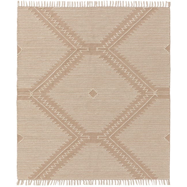 BENUTA - Tapis en coton beige 160x230 cm