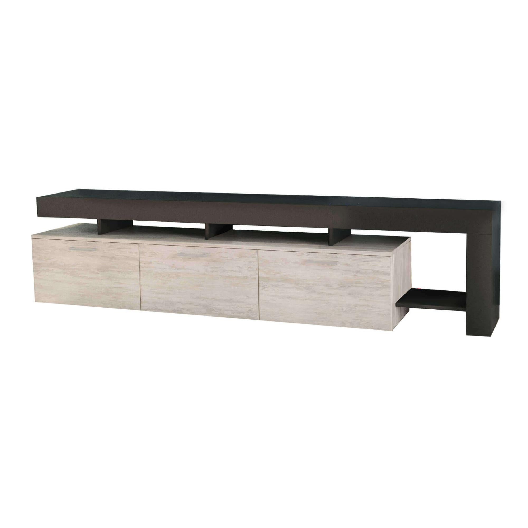 Porta TV Moderno MILANI HOME Con 3 Cassetti - Design Contemporaneo - Foto 3