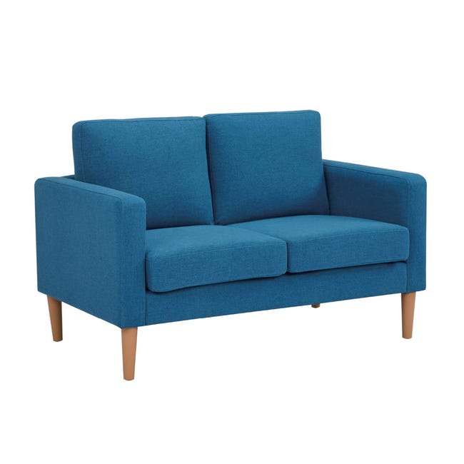 Divano in tessuto 2 posti colorato di design scandinavo moderno per ...
