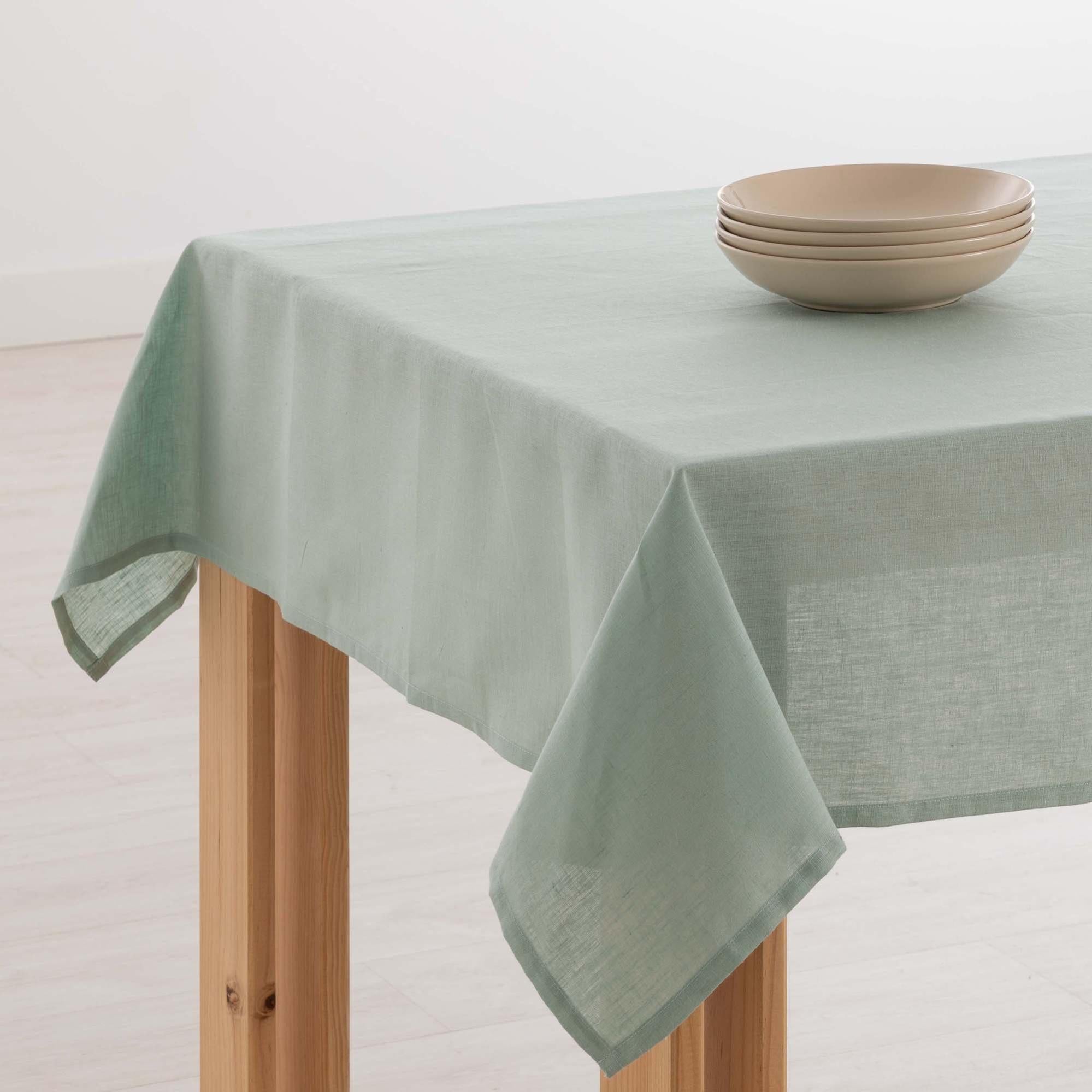 AmeliaHome Tovaglia Quadrata Effetto Loto 40x40 Cm: Idrorepellente E Anti Macchia In Poliestere Cappuccino - Proteggi La Tua Tavola